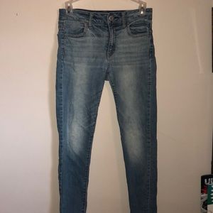 American Eagle “short” skinny jeans